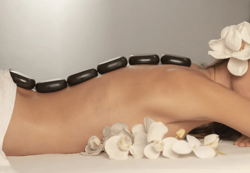 Hot stone massage
